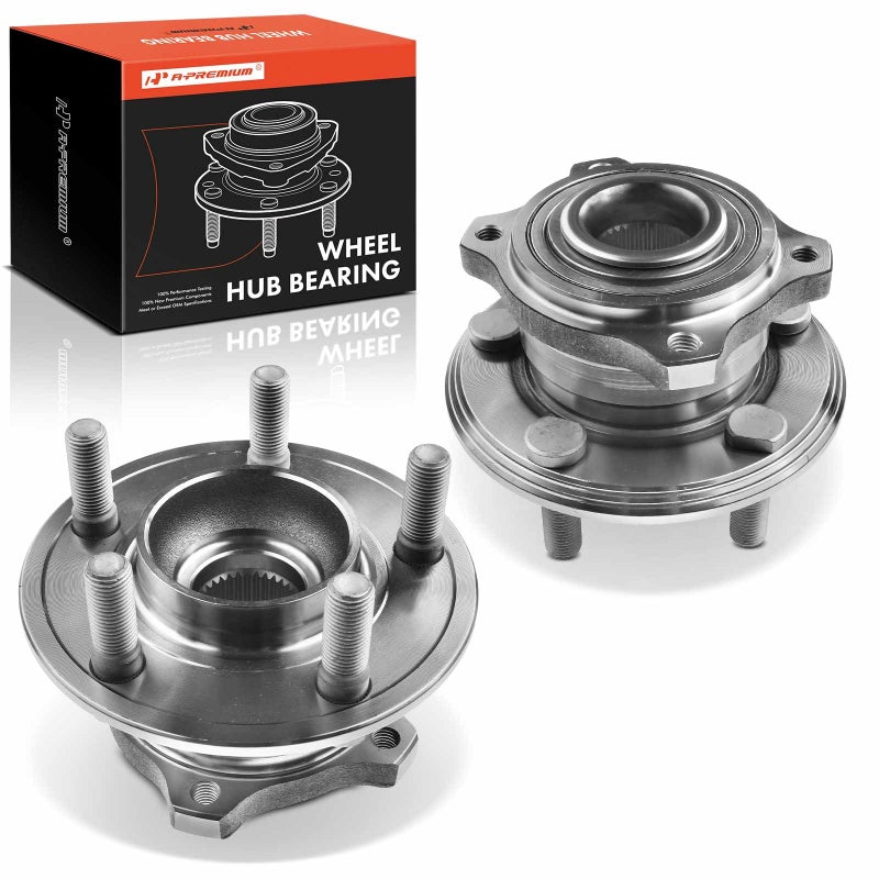 APremium 2 x Rear Wheel Bearing and Hub Assembly with 5Lug Compatible with Dodge Charger Challenger  Chrysler 300 20152023
